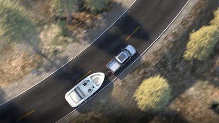 Vid 7014 Ford F-150 Lightning Road Trip While Towing