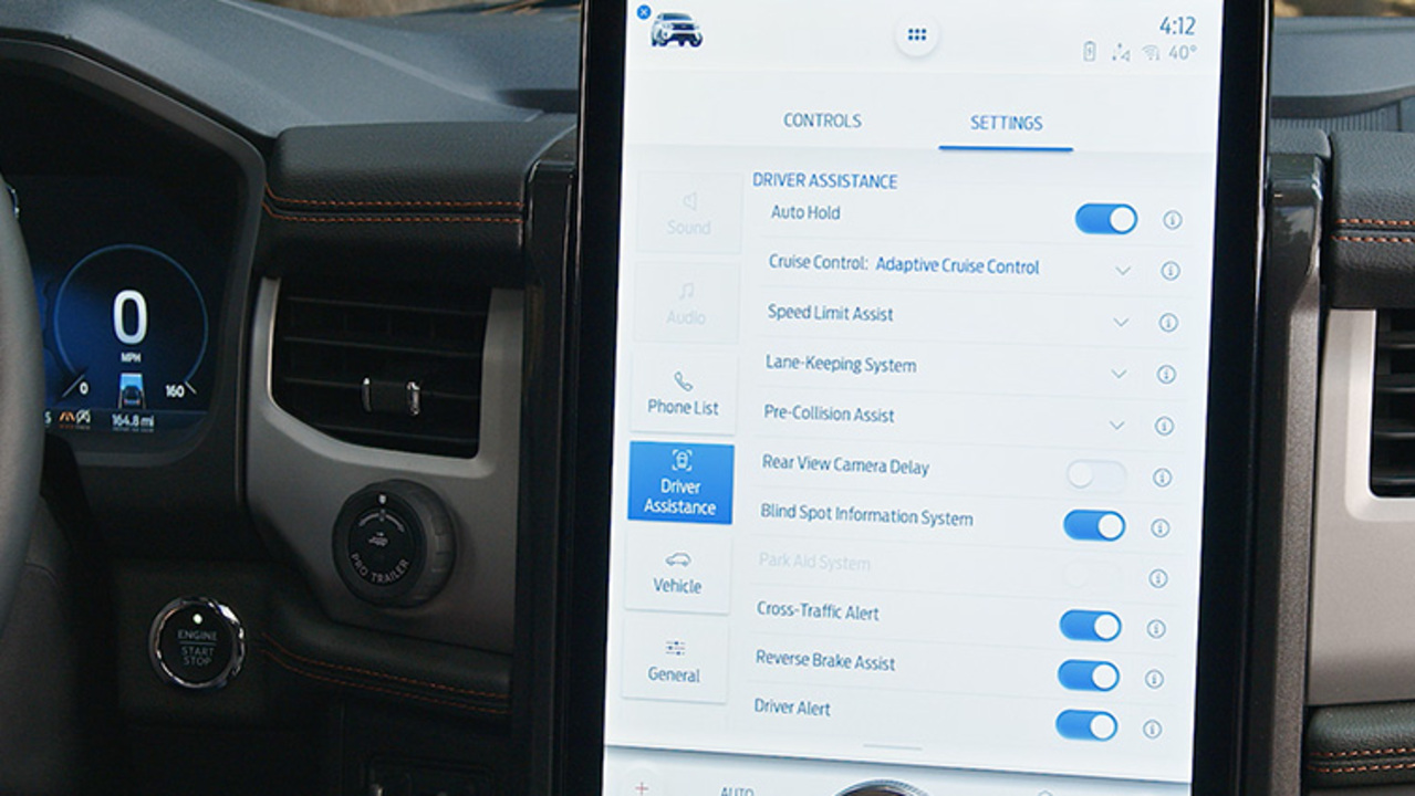 Ford CO-PILOT360 Driver Assistance Features On Expedition