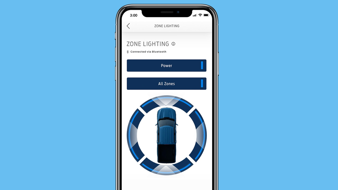 Fordpass CONNECT: Zone Lighting