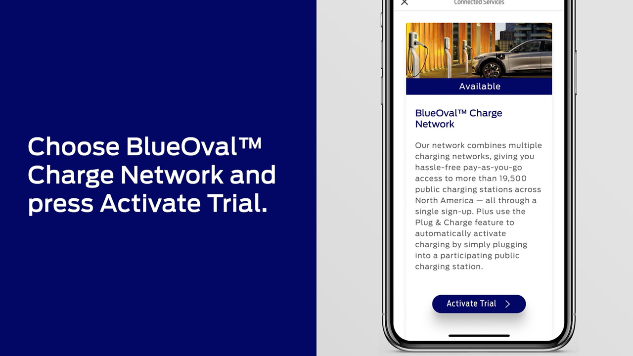 Blueoval Charge NETWORK: Activation