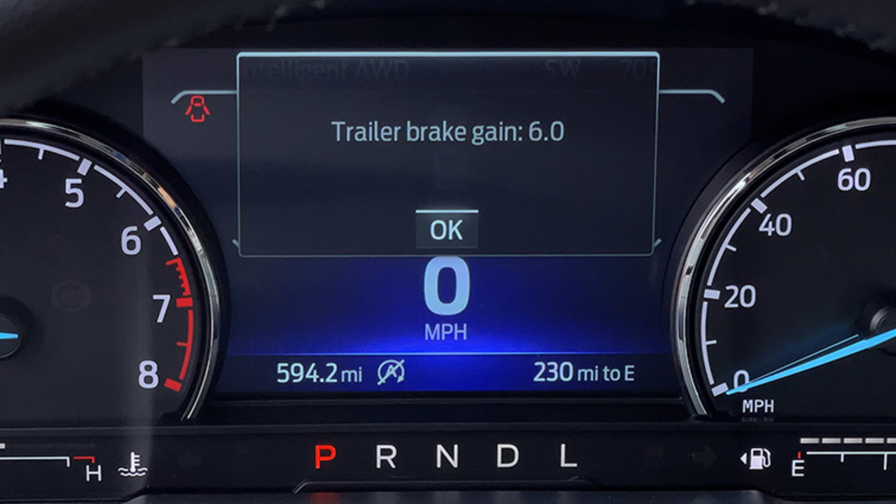 Adjusting Trailer Brake Controller