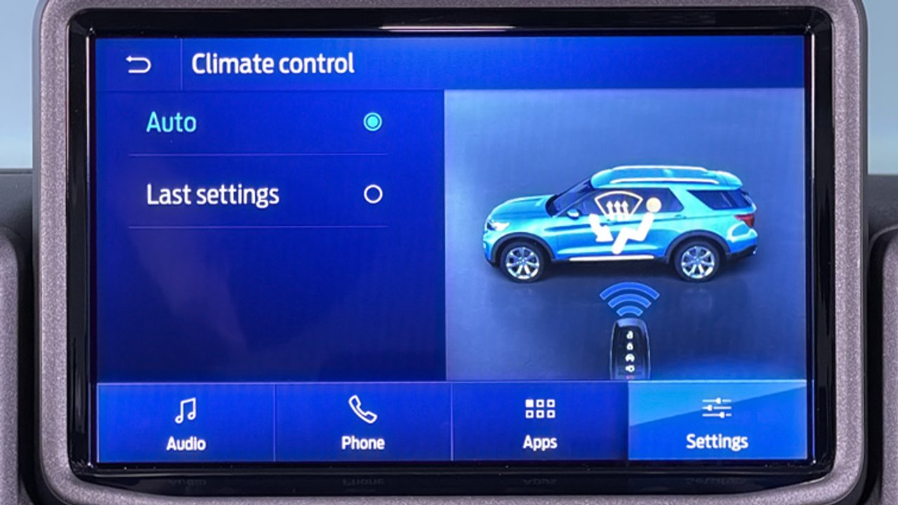 Setting Climate Controls For Remote Start