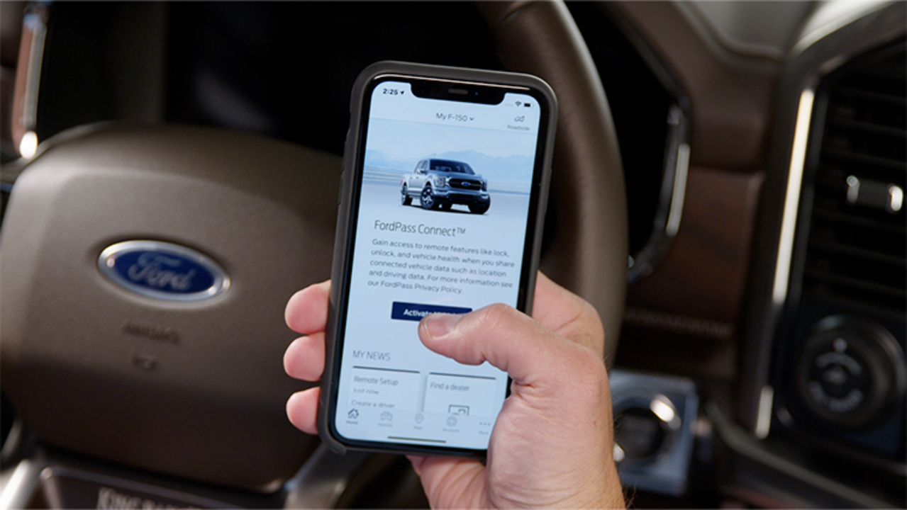 Add Your Truck To The FORDPASS™ App
