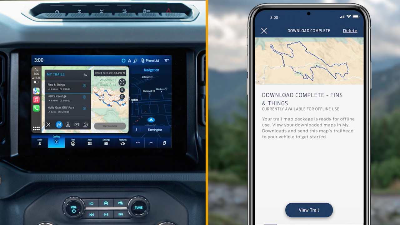 BRONCO TRAIL APP