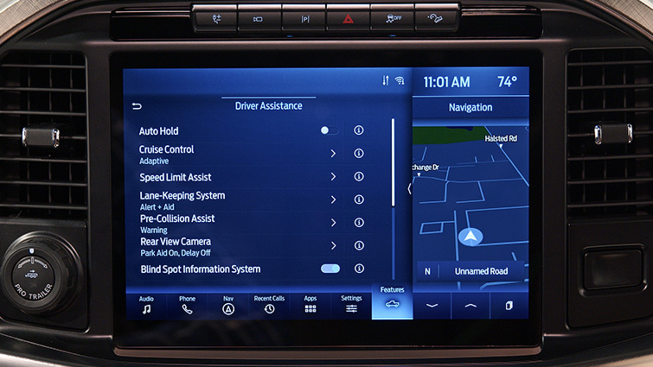 Ford CO-PILOT360 Driver Assistance Features On F-150