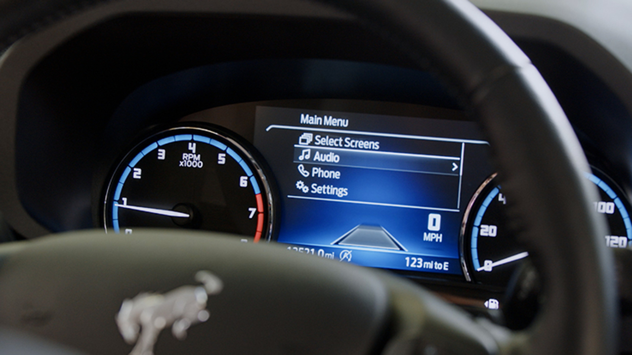 Personalizing The Instrument Cluster