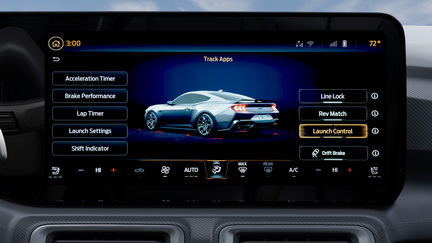 Ford Mustang Track Apps-Launch Control