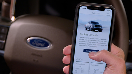Add Your Truck To The FORDPASS™ App