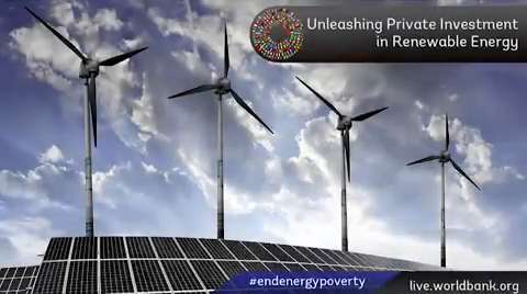 Libérer l’investissement privé dans les énergies renouvelables