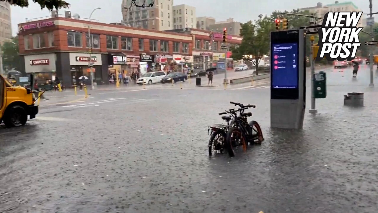 Flood Watch Issued As Stormy Weather Expected To Slam Nyc