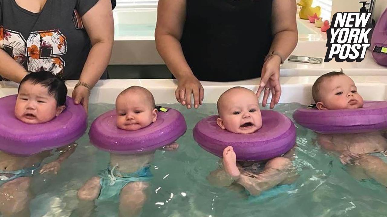 This Spa For Babies Is Not Supposed To Be Terrifying Video New York Post