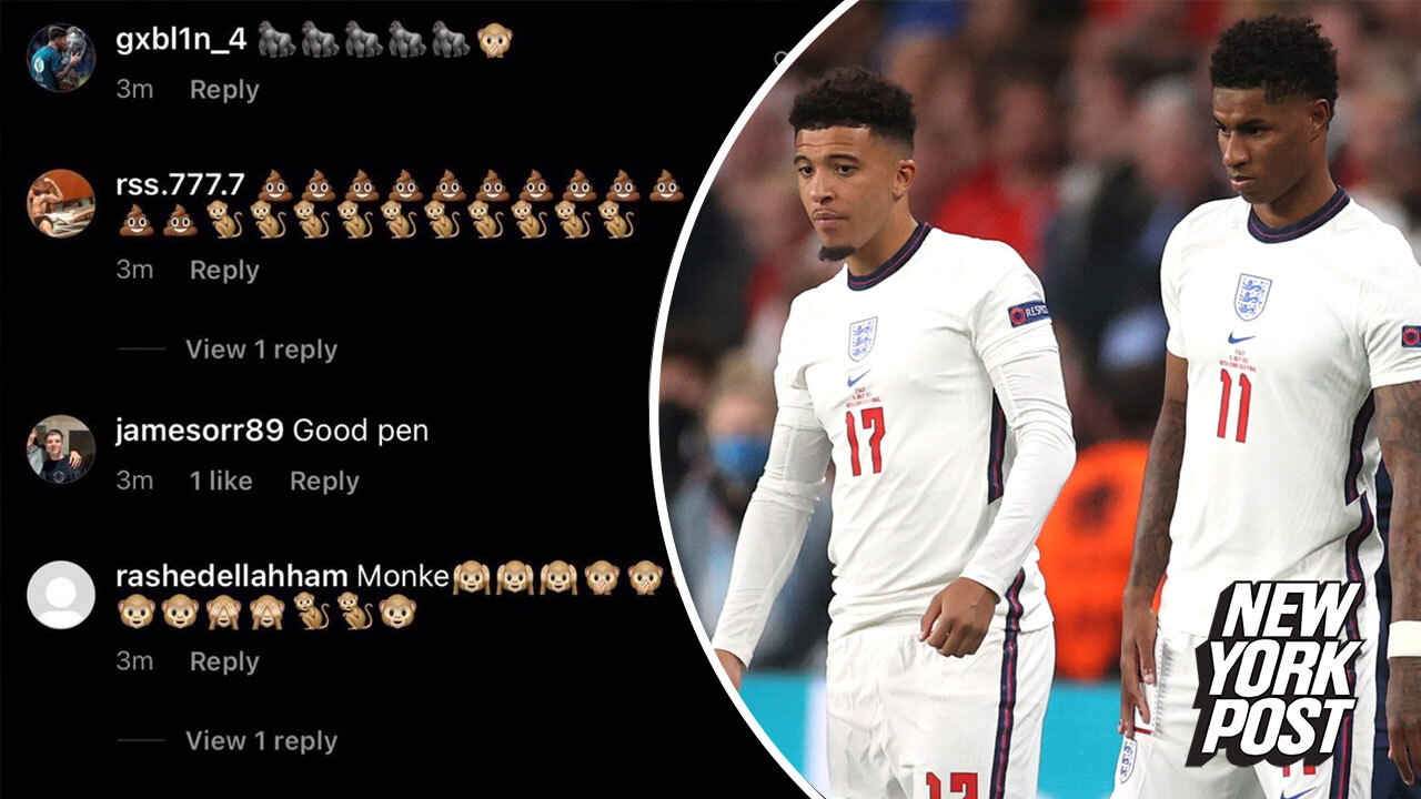 Facebook Twitter Criticized After England Players Face Racism