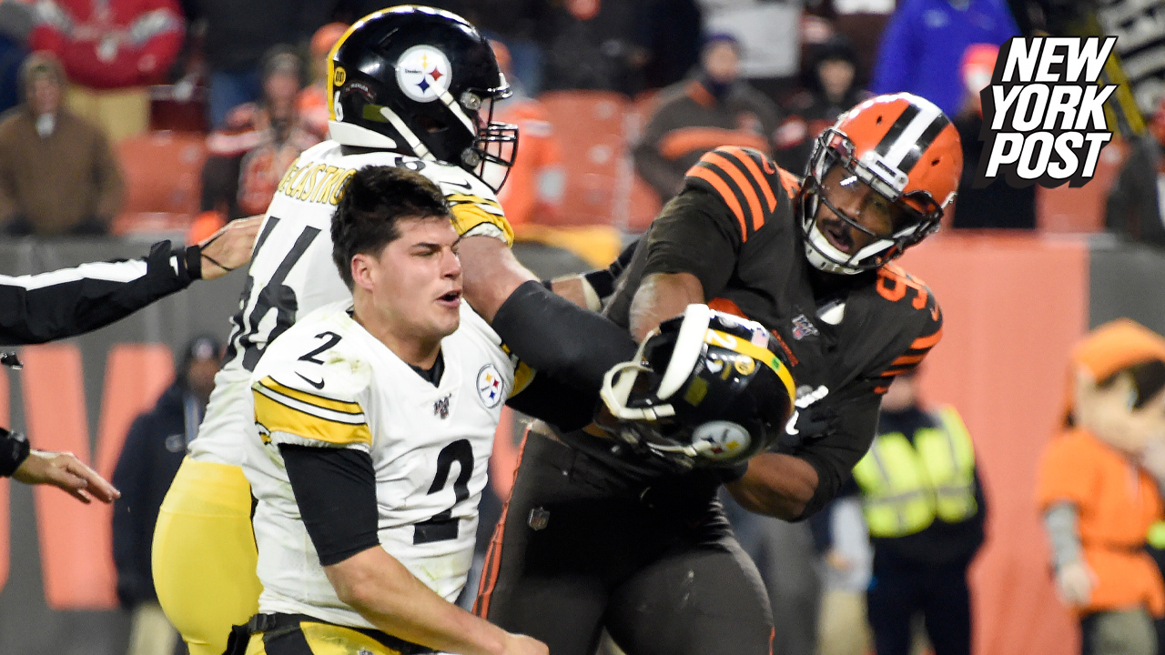 Myles Garrett Helmet As A Weapon Is In Nfl Rulebook