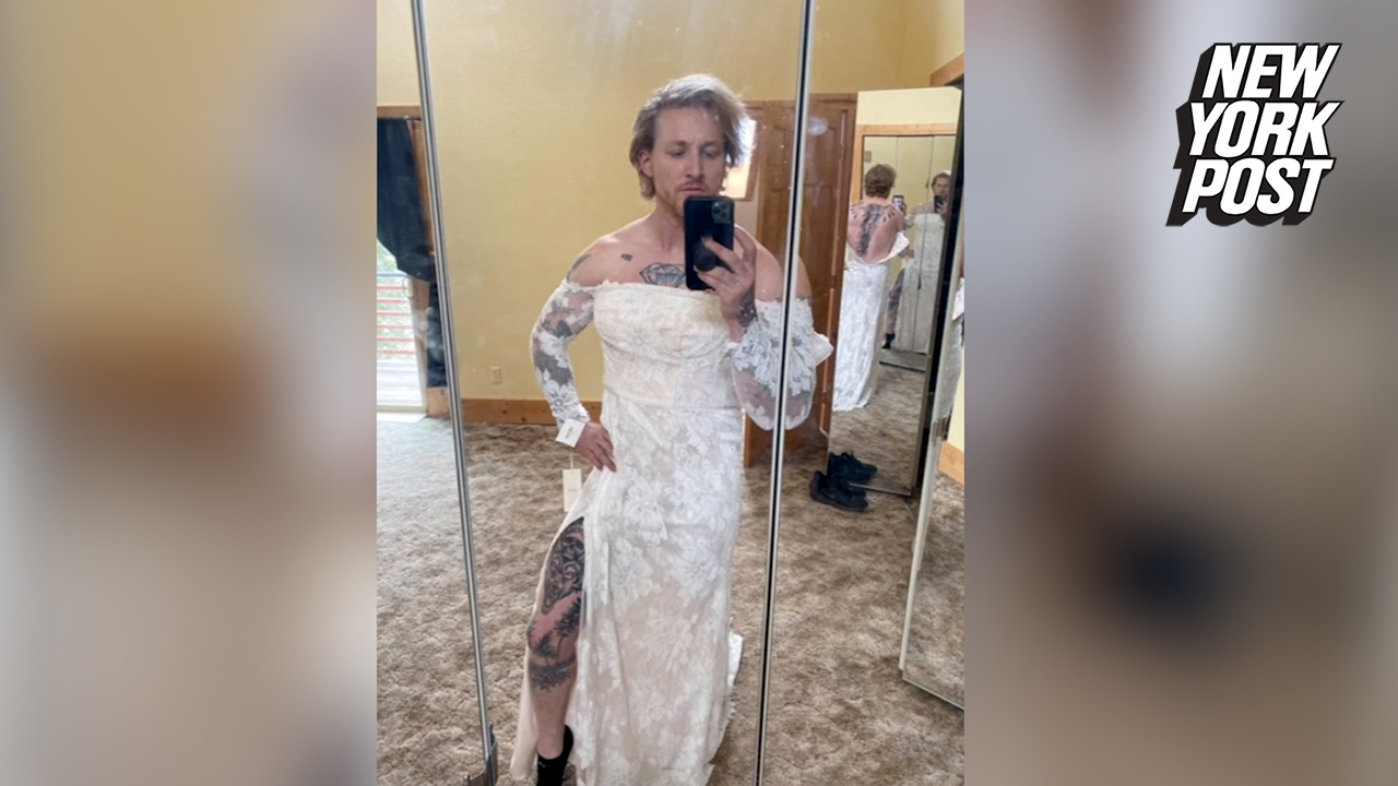 Man Models Ex Fiancee S Wedding Dress In Attempt To Sell It