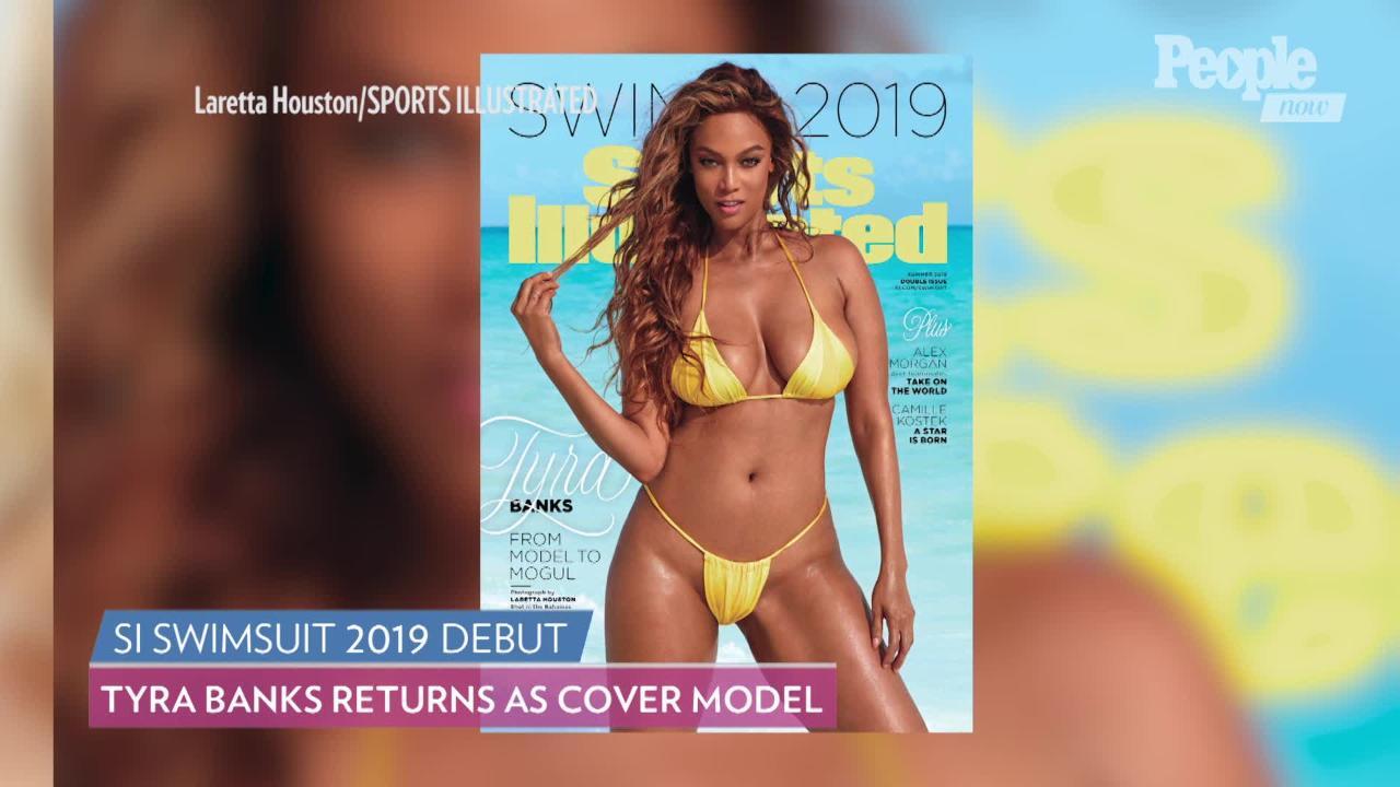 Wild maandag Arresteren Tyra Banks Covers Sports Illustrated Swimsuit 2019
