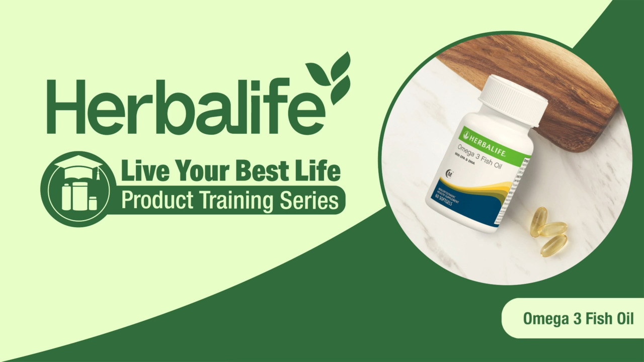 CH Sub Live Your Best Life Product Training Series Omega 3 Fish Oil