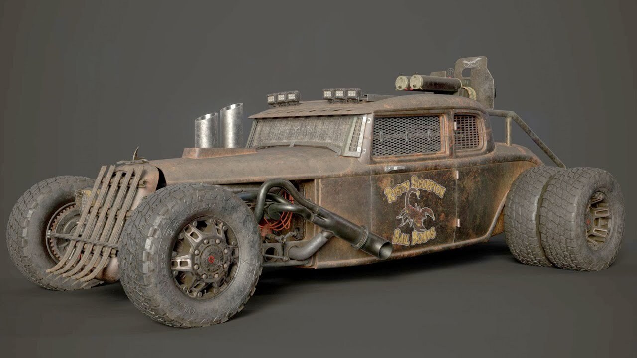 The Gnomon Workshop - Vehicle Texturing in Substance Painter: From Clean to Mean 2 image