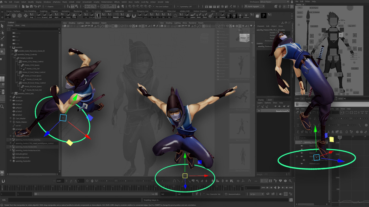 The Gnomon Workshop - Mastering Body Mechanics in Maya 2 image