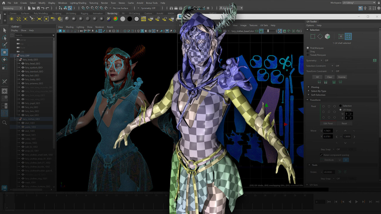 The Gnomon Workshop - Introduction to Maya 2025 UV Toolkit 2 image