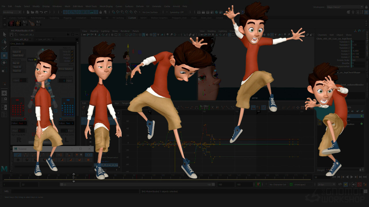 The Gnomon Workshop - Animating Emotional Transitions in Maya 2 image