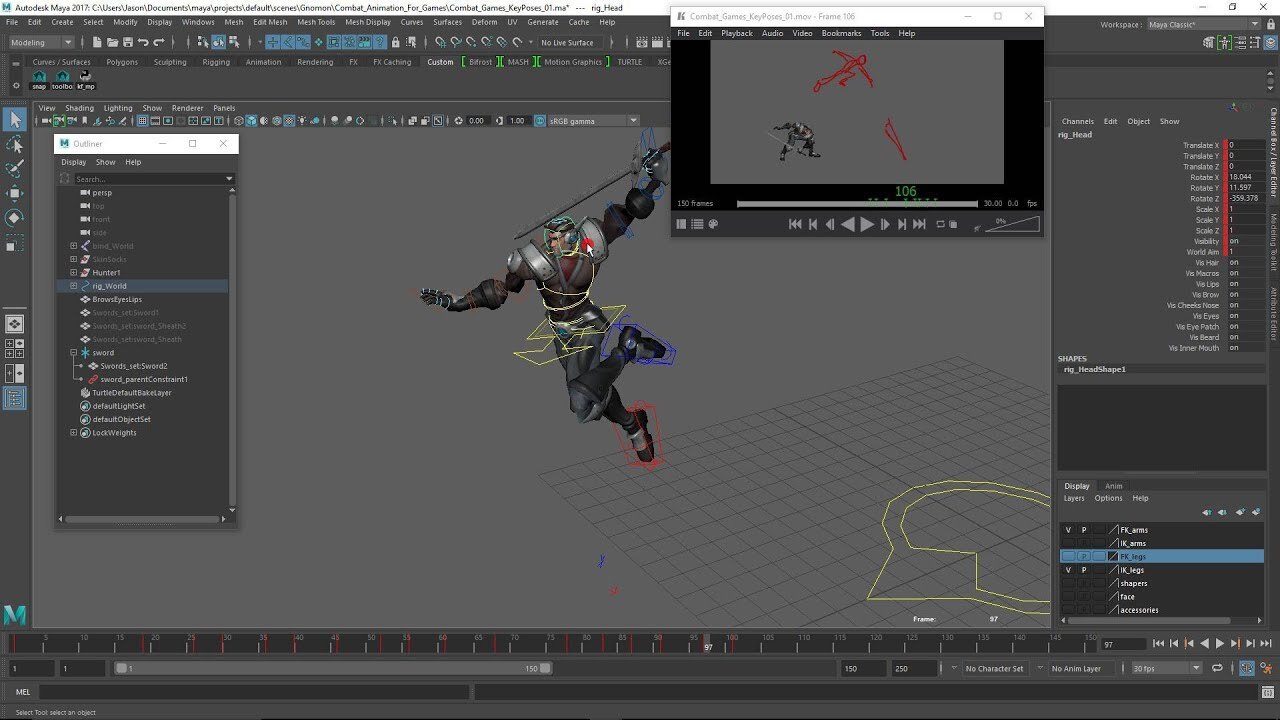 Combat Animation for Games | The Gnomon Workshop