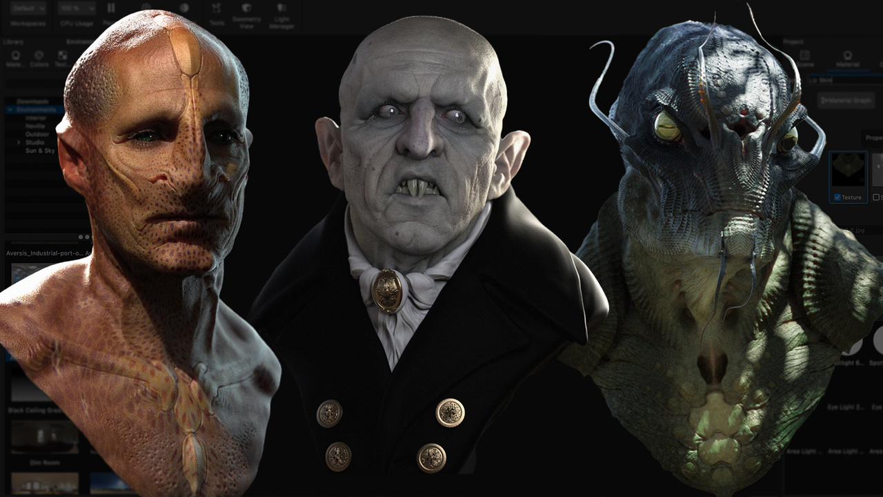 The Gnomon Workshop – Virtual Makeup Design: Volume 2 – Lighting & Rendering using KeyShot & Photoshop with Neville Page 2 image