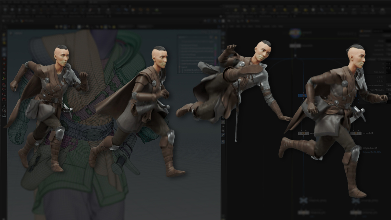 The Gnomon Workshop – Dynamic Cloth Simulation for Production Professional Houdini Workflow 2 image