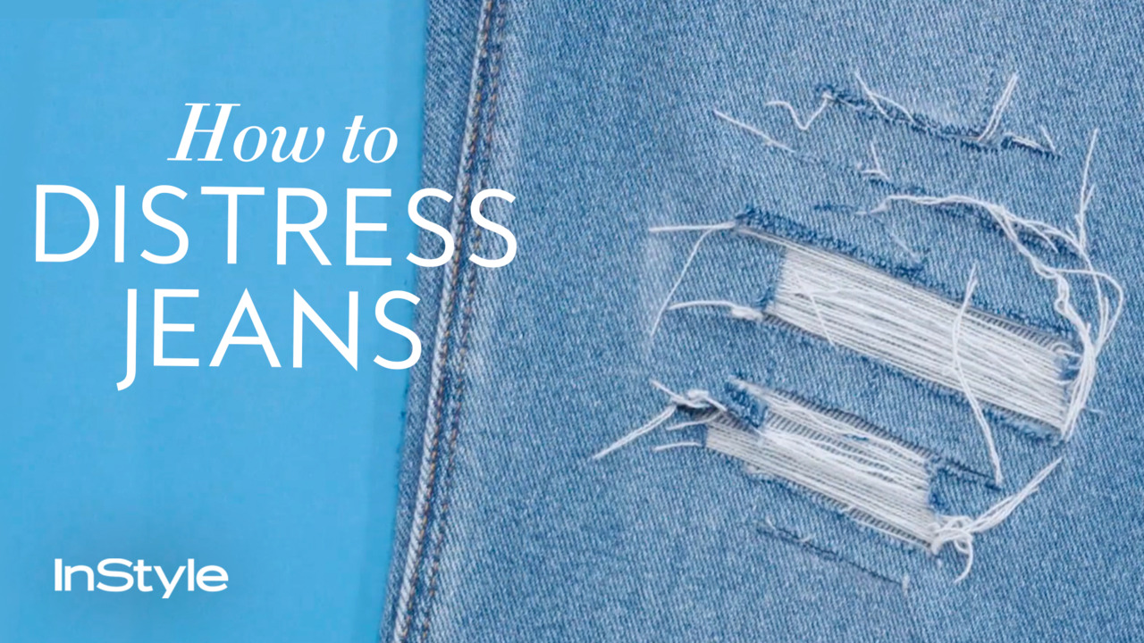 Ahead get nervous beautiful How to Distress Your Jeans in 8 Easy Steps