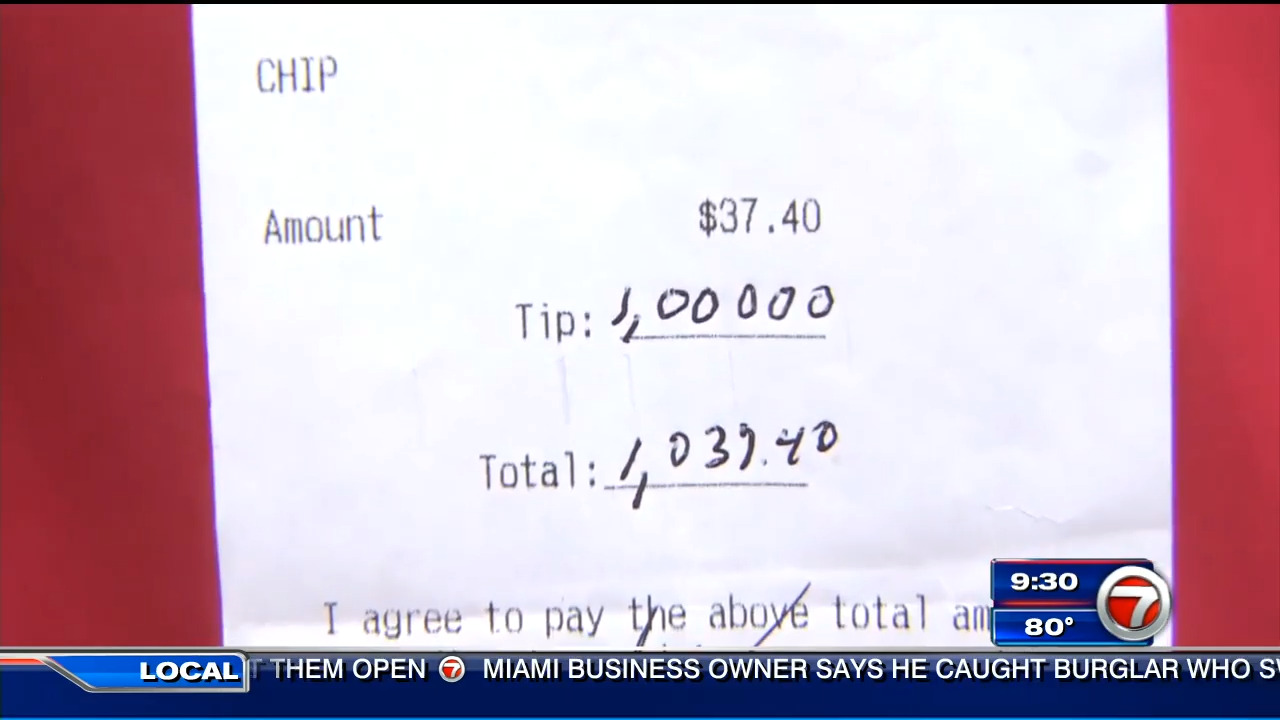 Chad 'Ochocinco' Johnson surprises Miami server with $1,000 tip