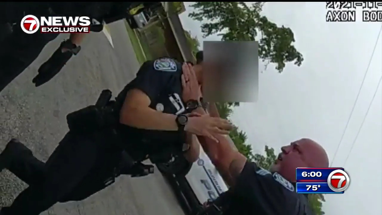 Video shows officer grab NFL player, police investigate