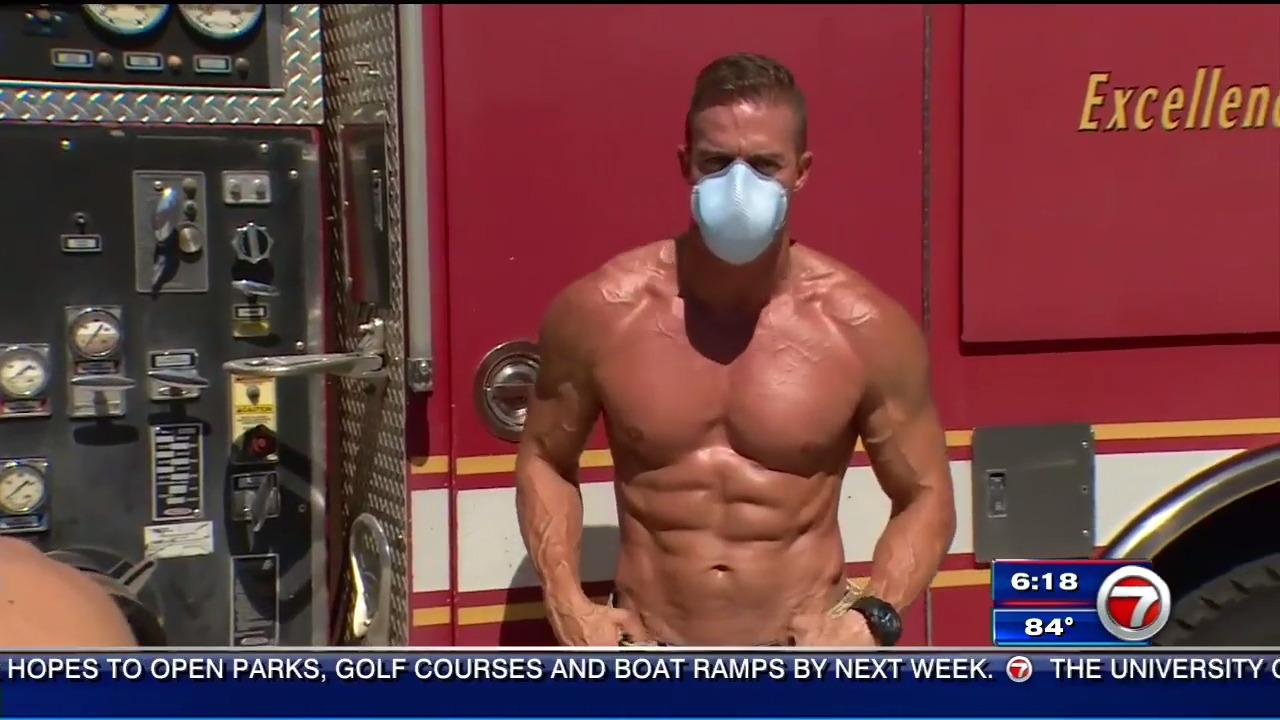 South Florida Firefighters Calendar continues to raise money for local  charities despite pandemic setbacks - WSVN 7News | Miami News, Weather,  Sports | Fort Lauderdale