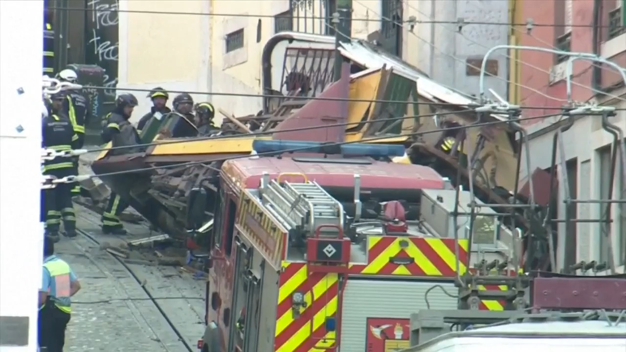 Lisbon Streetcar Crash Kills 17, Investigation Underway