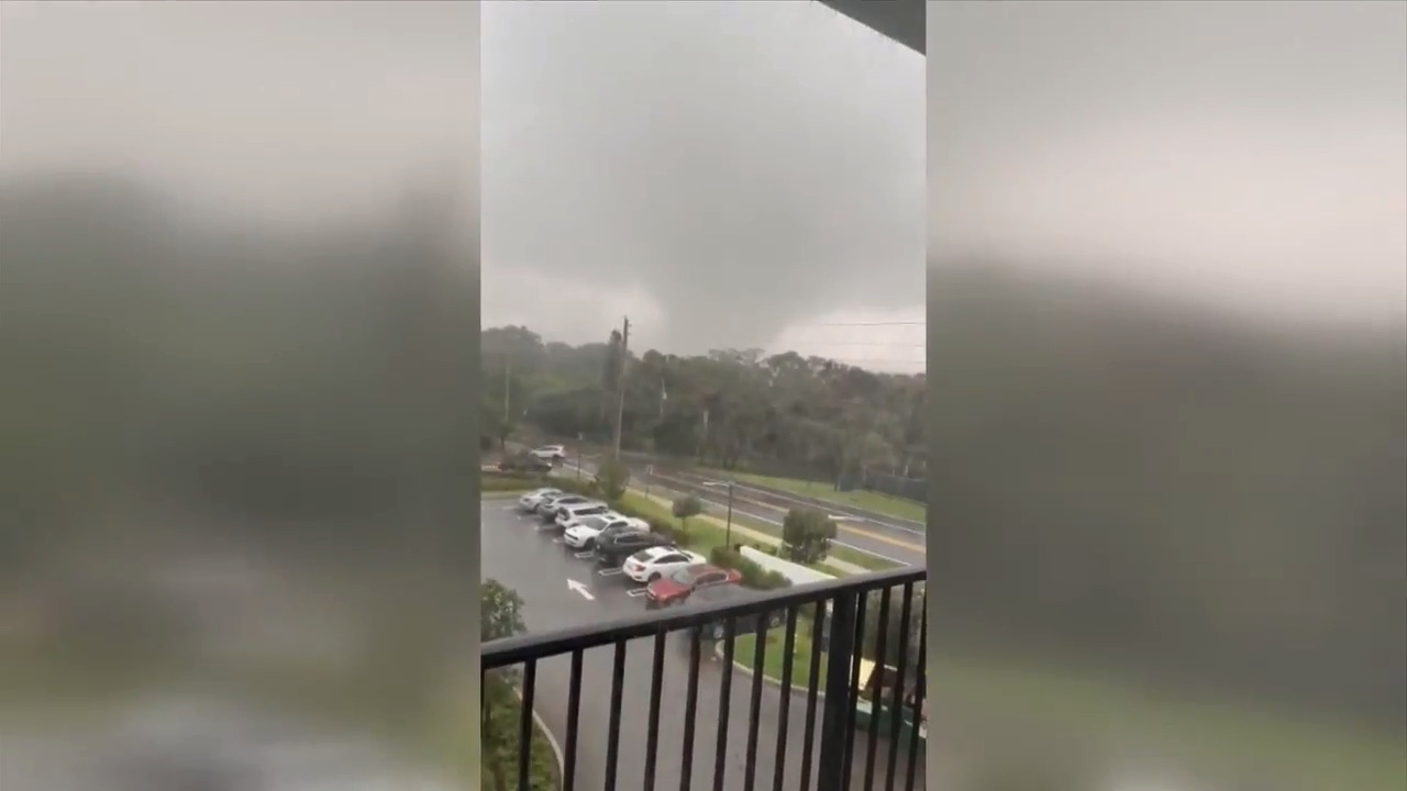 Tornado damages homes, flips cars in Palm Beach County