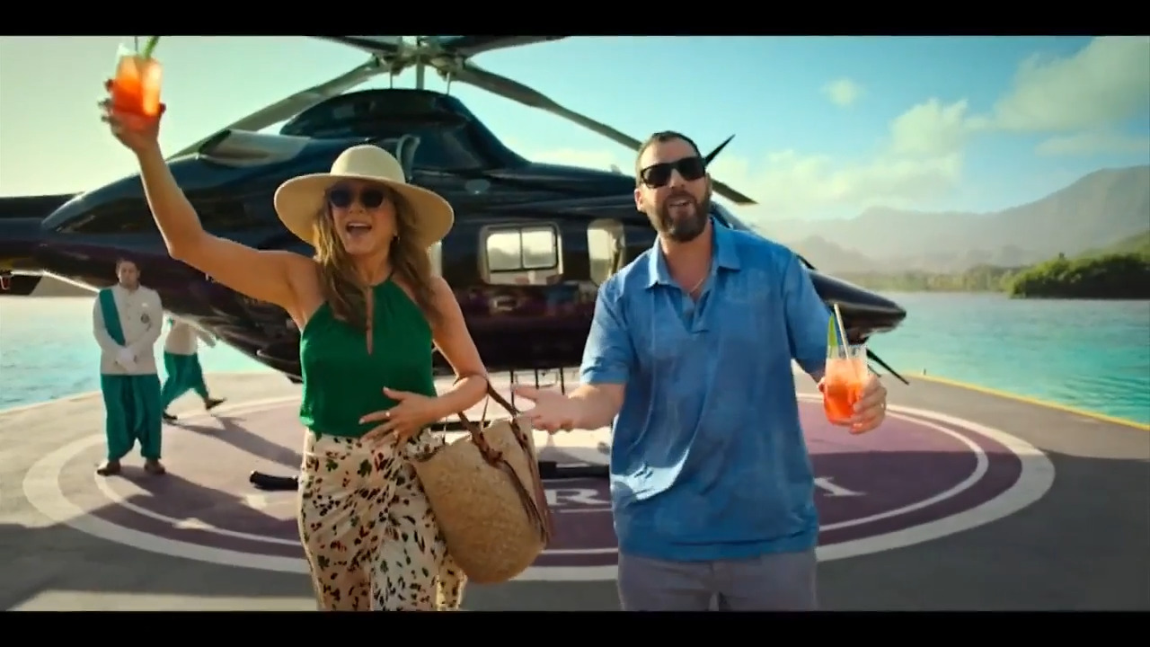 Trailer for Adam Sandler and Jennifer Aniston's Action Comedy MURDER  MYSTERY 2 — GeekTyrant