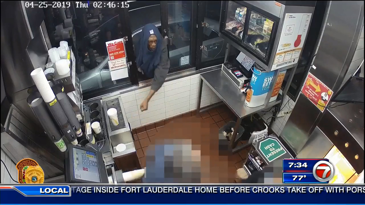 Police Search For Man Who Attempted To Rob Mcdonald S Through Drive Thru Window Wsvn 7news Miami News Weather Sports Fort Lauderdale