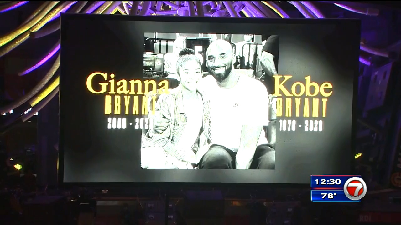 Miami Heat Honor Kobe Bryant With Video Tribute Moment Of Silence