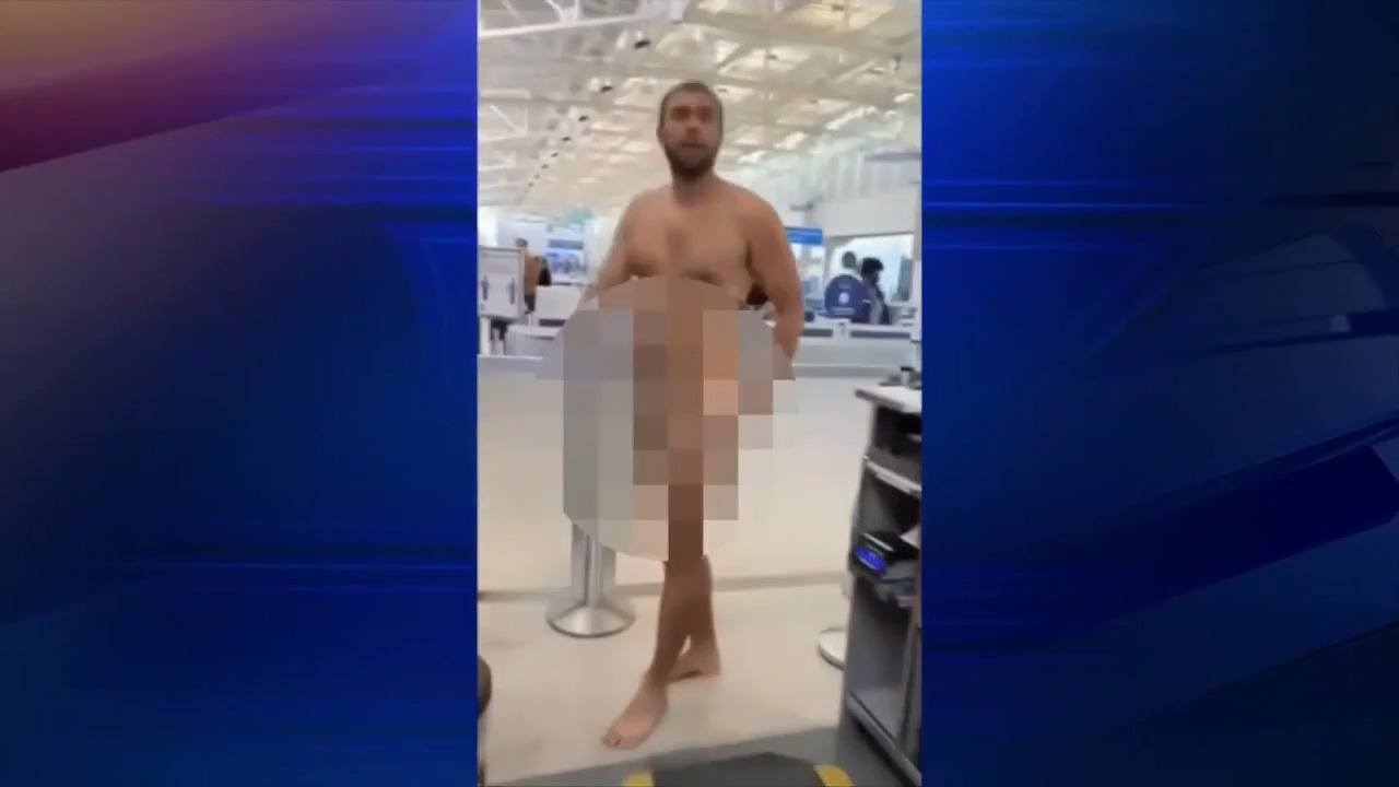 Man arrested after walking naked through terminal at FLL - WSVN 7News |  Miami News, Weather, Sports | Fort Lauderdale