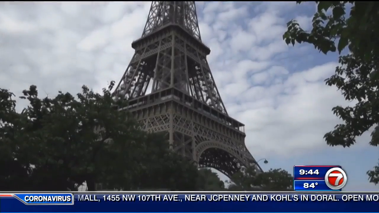 Eiffel Tower reopens; COVID passes required as of next week