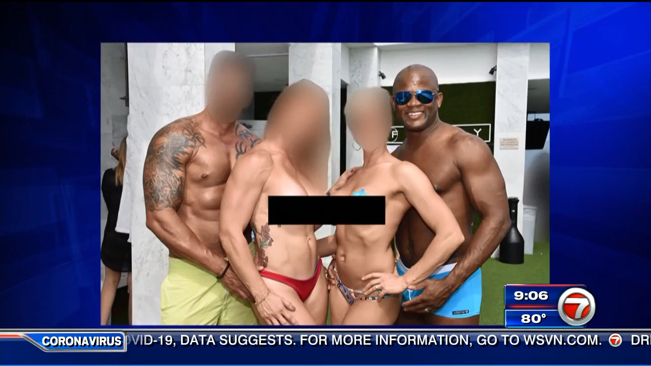 Broward Sheriff under scrutiny after picture with topless women surfaces, shooting controversy