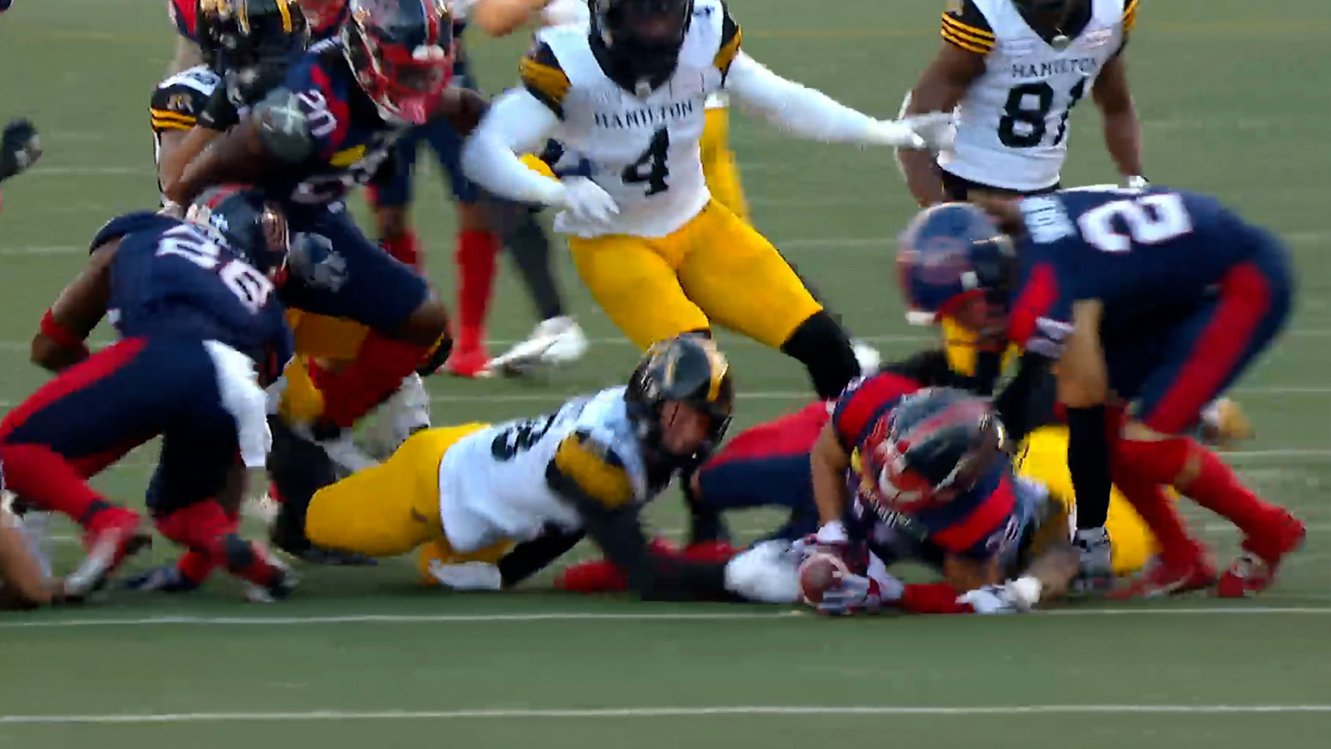 Tiger-Cats beat Alouettes 23-12 in snowy CFL East semifinal