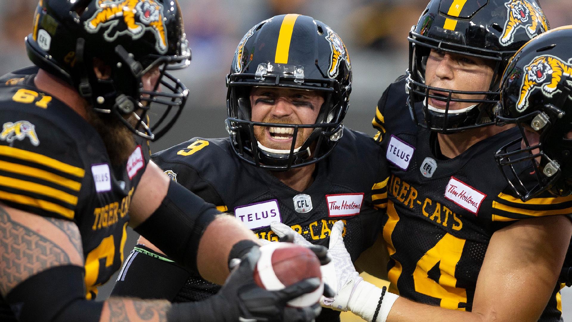 Tiger-Cats keep playoff hopes alive with crucial win over Roughriders