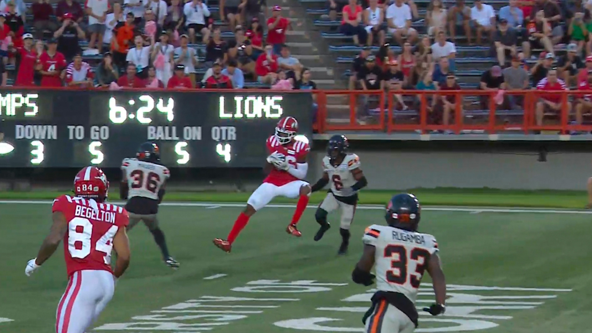 FULL GAME HIGHLIGHTS: Ottawa Redblacks at BC Lions Week 15 