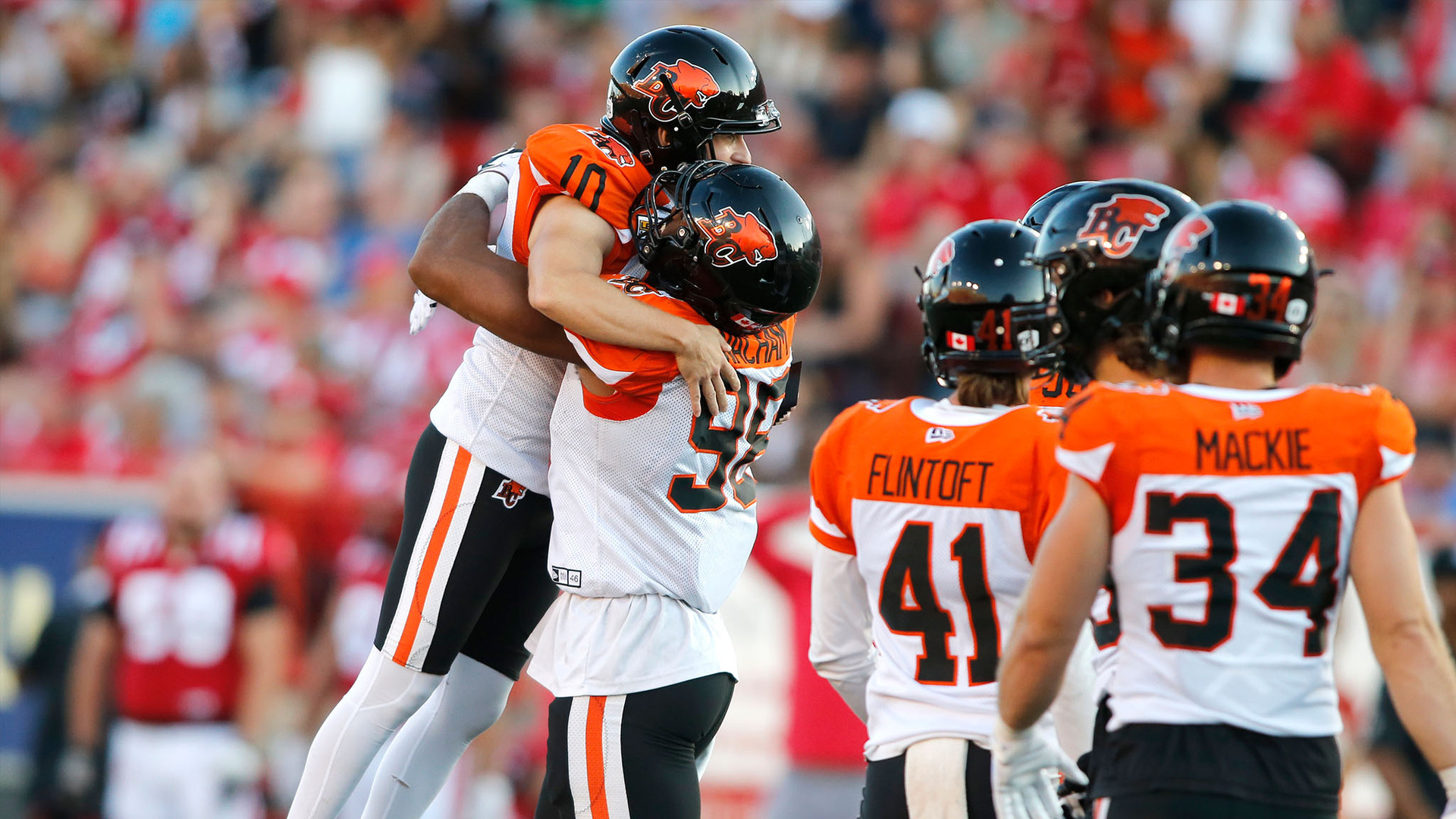 Calgary Stampeders clinch playoff spot BC Lions 