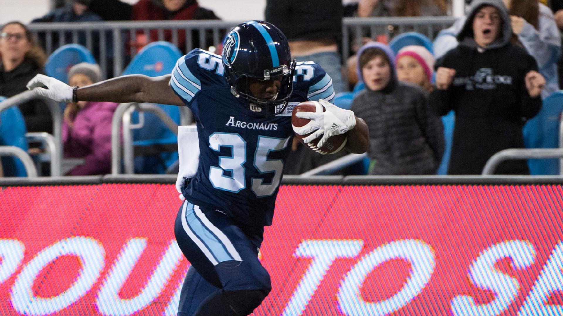 Argos cut ties with former division All-Star OL Bomben, RB Burks