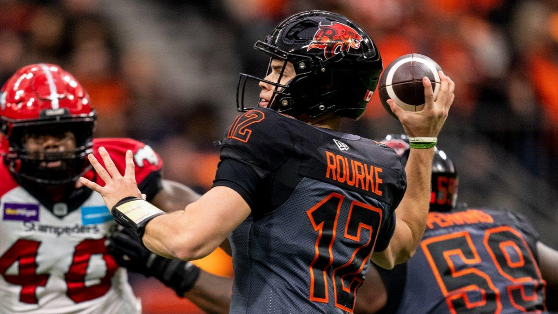 Stampeders down BC Lions to clinch playoff berth