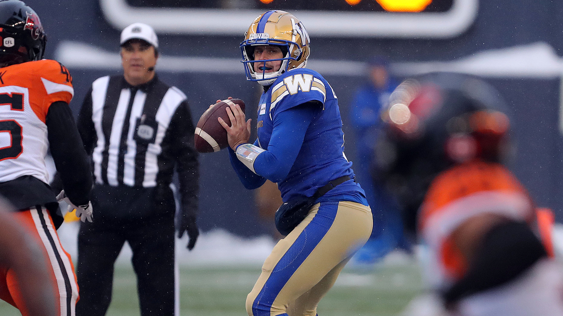 Blue Bombers win CFL West final by beating B.C. Lions 28-20