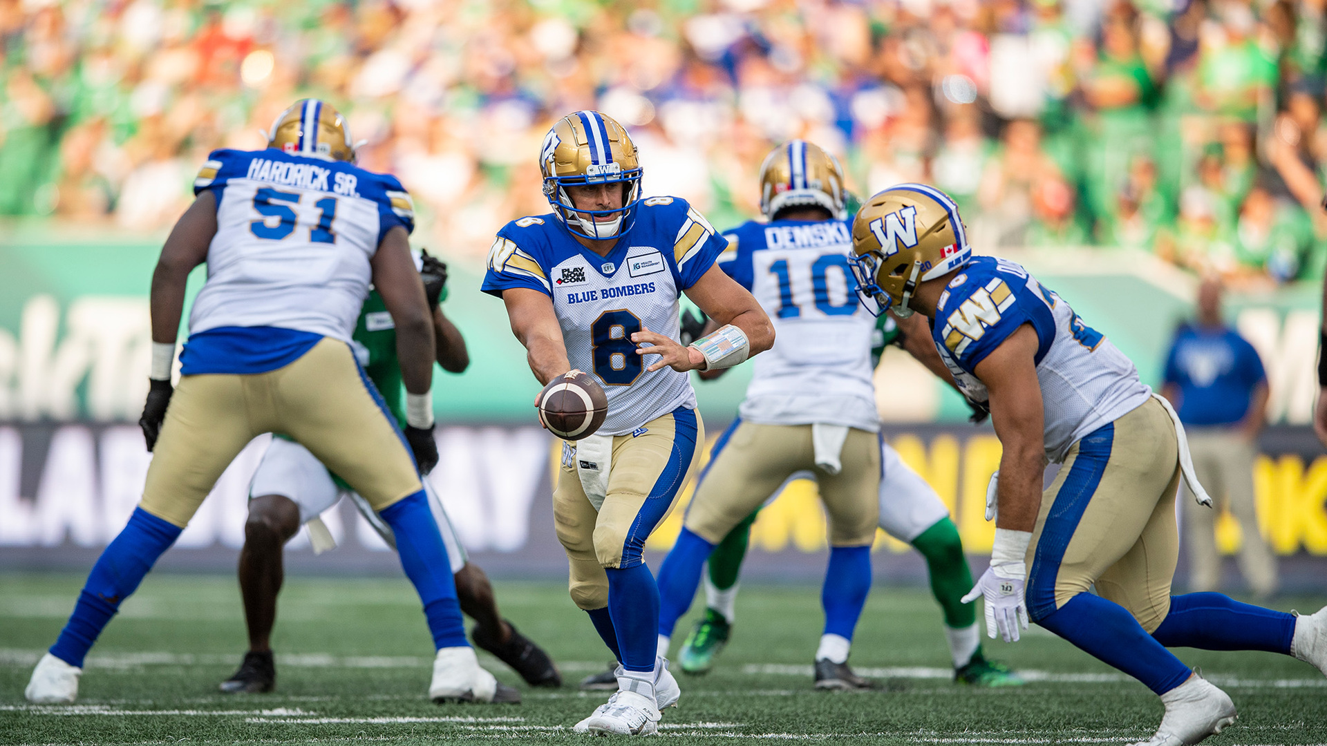 Winnipeg earns rare Labour Day Classic win, beats Riders 23-8