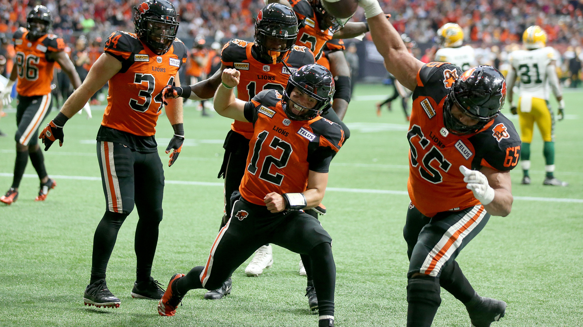 Rookie Rourke shines as B.C. Lions crush Edmonton Elks 43-10 in