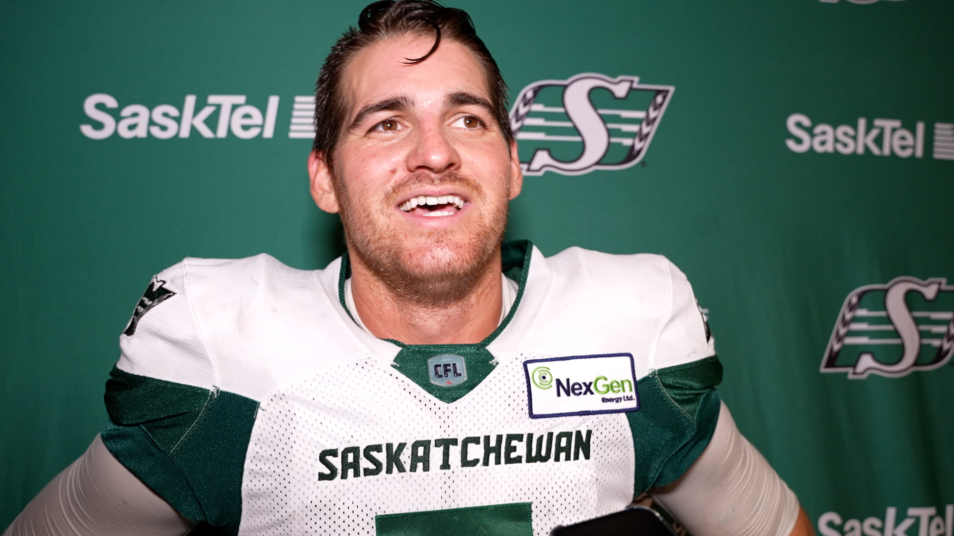 Cody Fajardo  August 26th Post-Game - Saskatchewan Roughriders