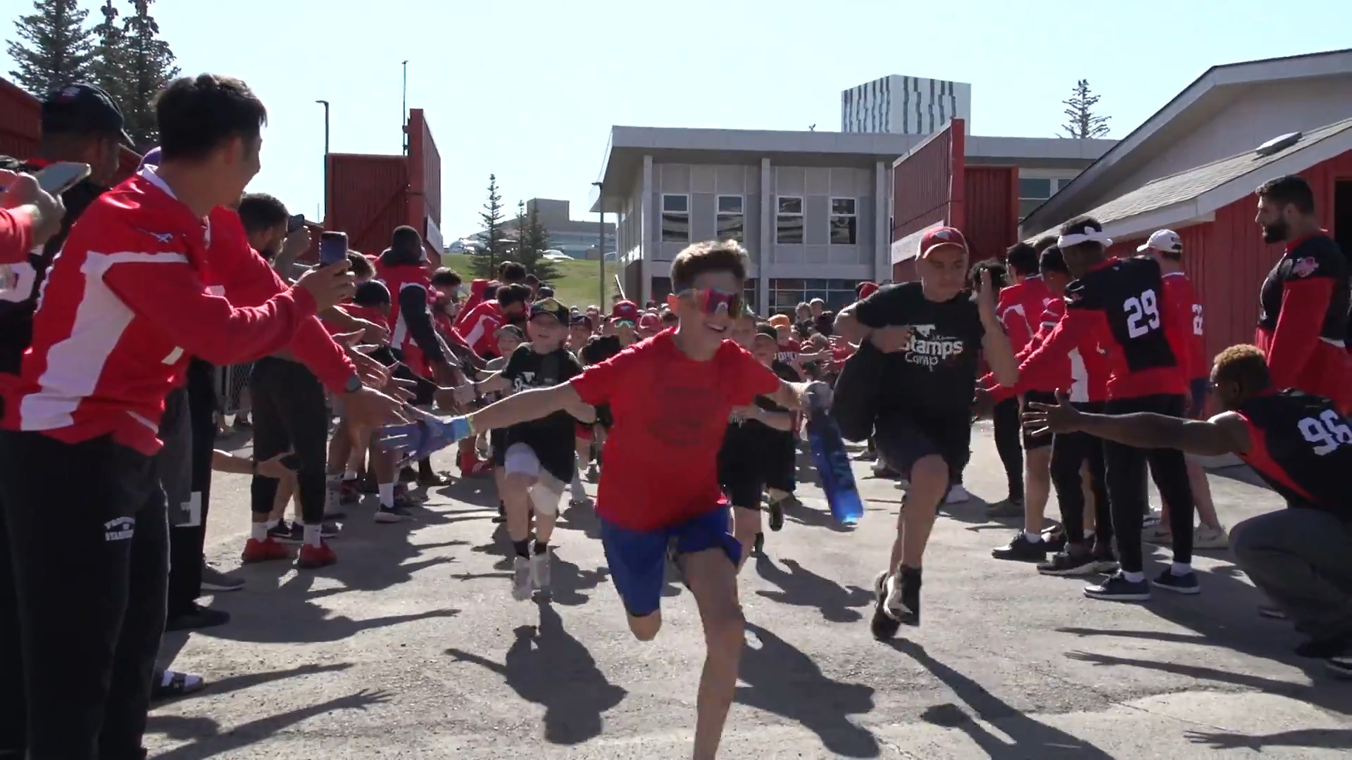 Jr. Stamps Camp Calgary Stampeders